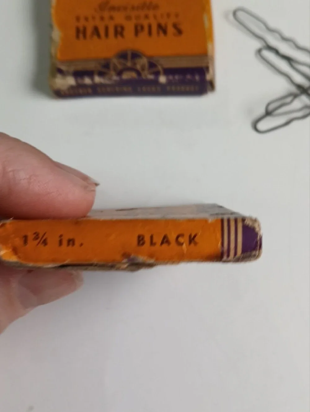 💇‍♀️ Scoldy Lox Invisible Hair Pins Vintage 1950s Black Two Pack